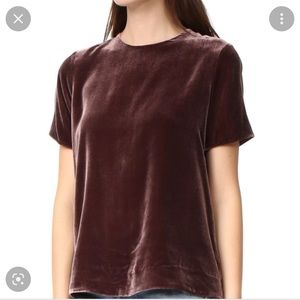 Velvet top